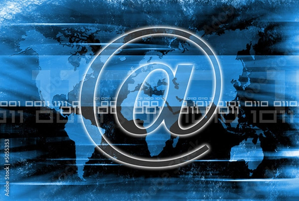 Obraz Tło - Internet 01