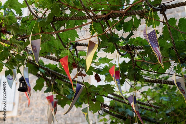Obraz flags of different countries
