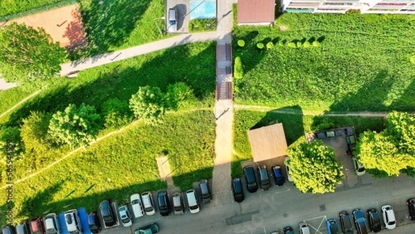 Obraz green and yellow