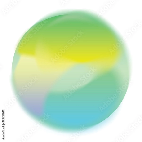 Fototapeta Gradient Sphere