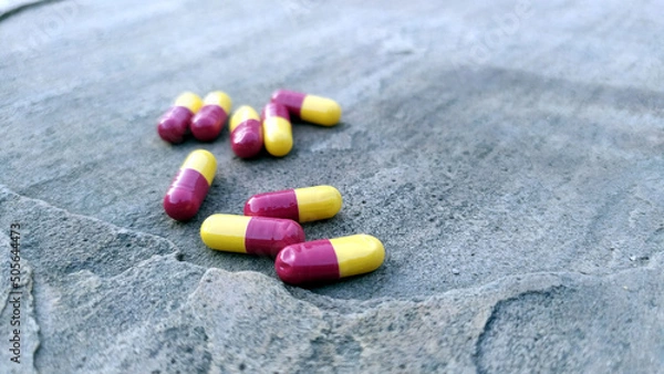 Fototapeta some medicine dose