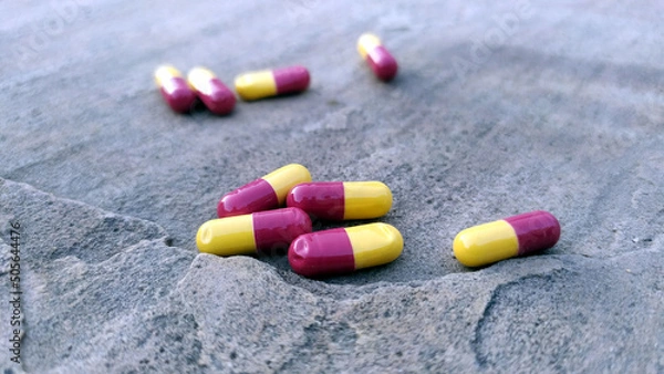 Fototapeta some medicine dose