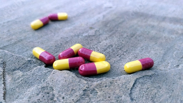 Fototapeta some medicine dose