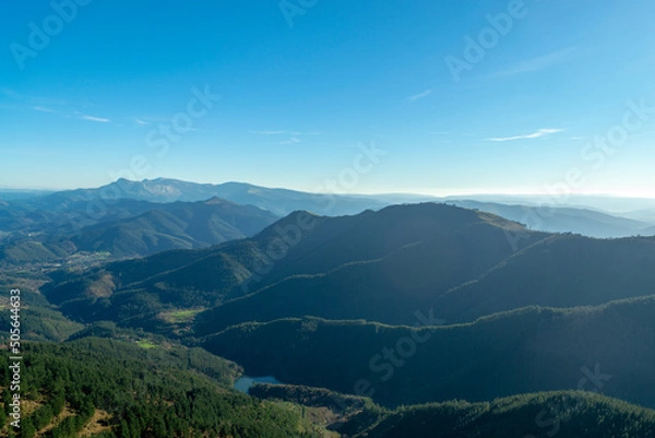 Obraz landscape with clouds