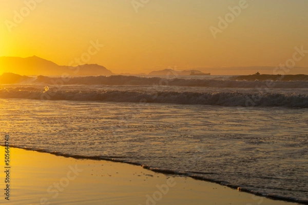 Obraz sunset on the beach