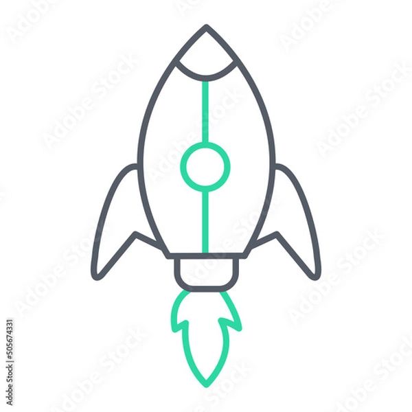 Obraz Rocket Icon Design