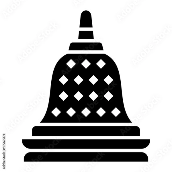 Obraz Borobudur Icon