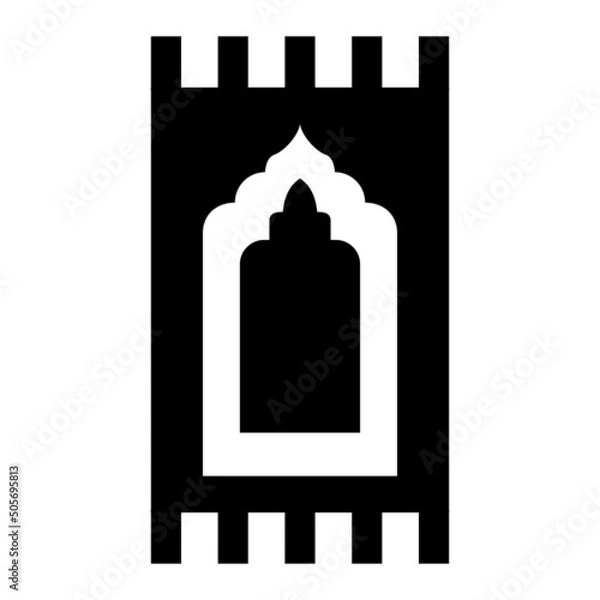 Fototapeta Sajadah Icon