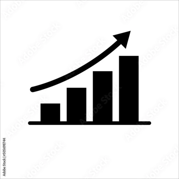 Fototapeta Graph Icon Design Vector Illustrator