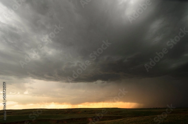 Fototapeta Storm chasing