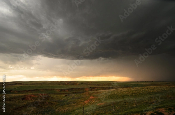 Fototapeta Storm chasing