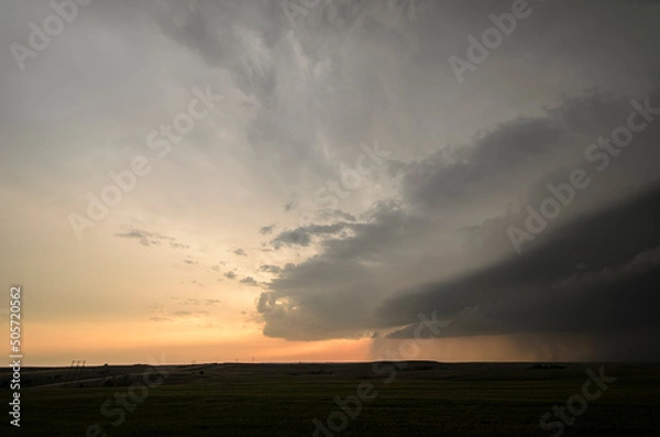 Fototapeta Storm chasing