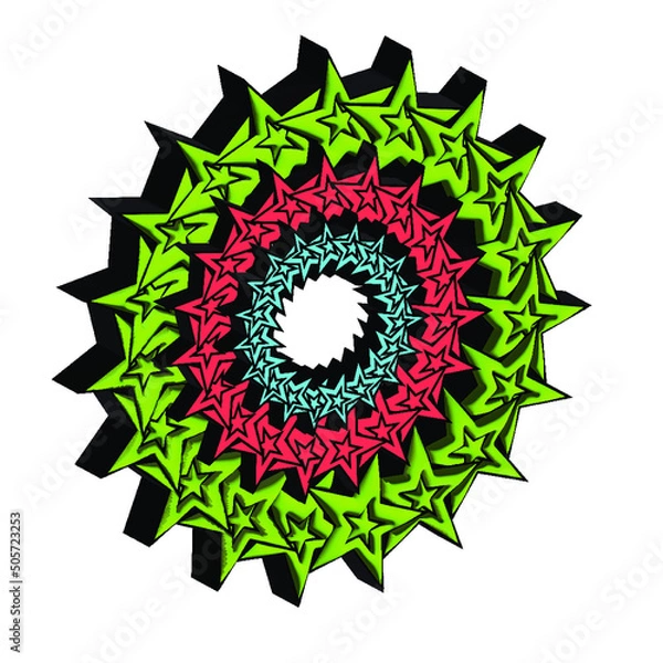 Obraz Sternkreise 3D