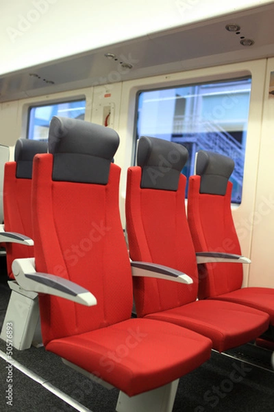 Fototapeta Red seats