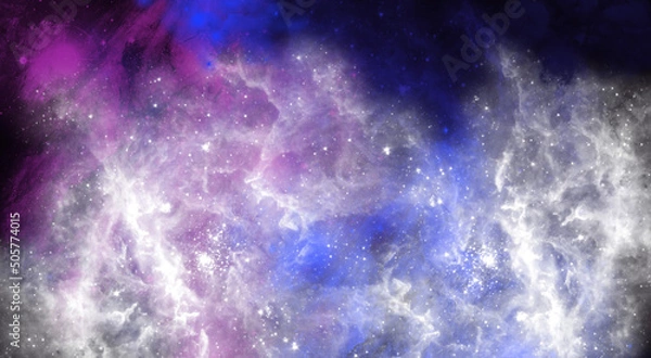 Fototapeta Starfield. Abstract space nebula backgrounds.