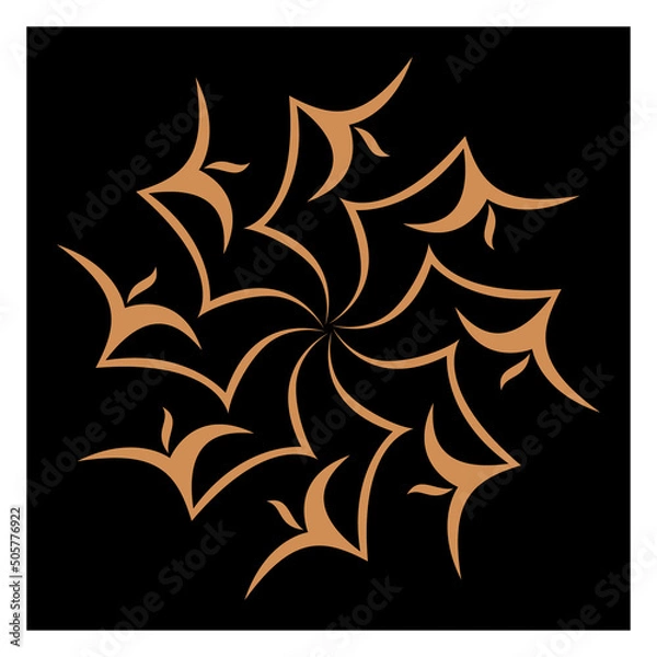 Obraz Amazing vector mandalas in different themes in oriental and western style for luxury logos, designs and coloring books