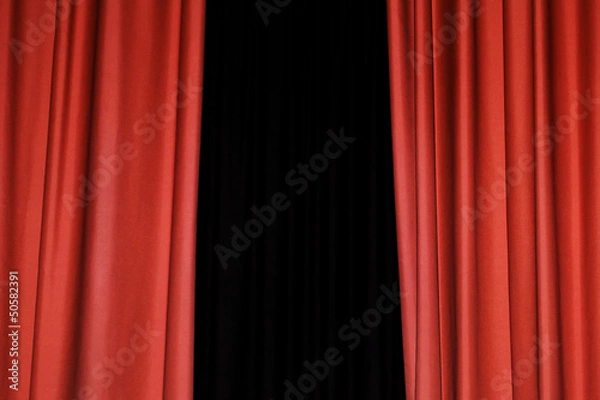 Obraz Alter roter Vorhang