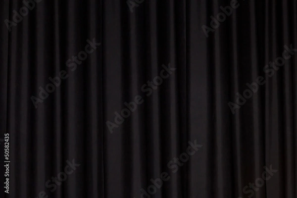 Obraz Schwarzer Vorhang