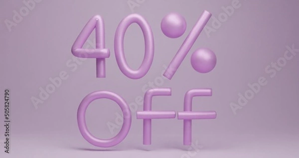 Obraz Offers 3d rendered background premium image 