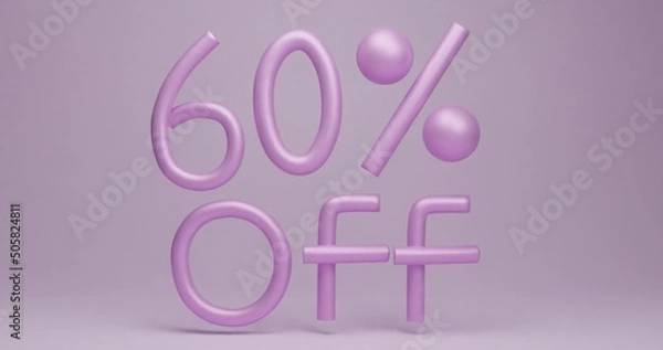 Obraz Discount offer background premium image for business promotion