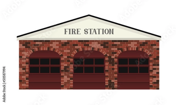 Obraz Fire Station