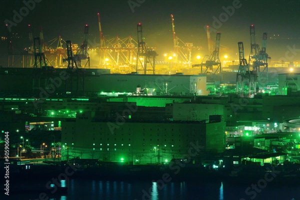 Obraz 神戸港の夜景