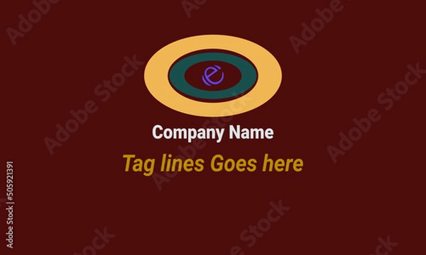 Obraz perfect eye logo 