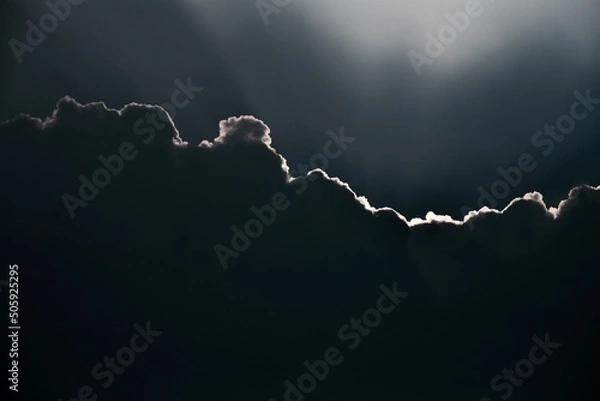 Obraz lightning in the sky