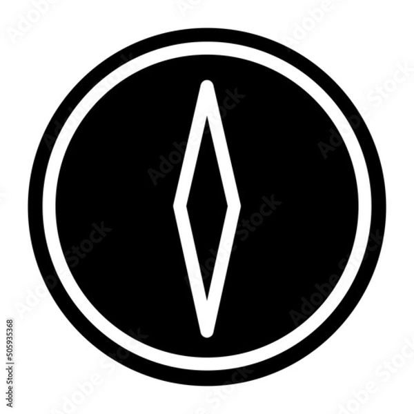 Fototapeta compass icon