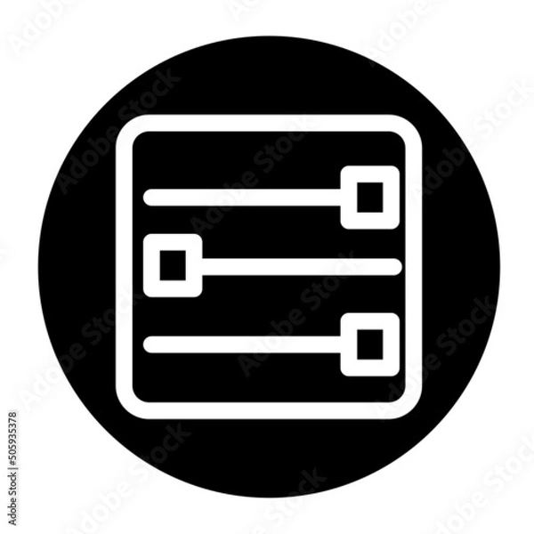 Fototapeta adjust icon