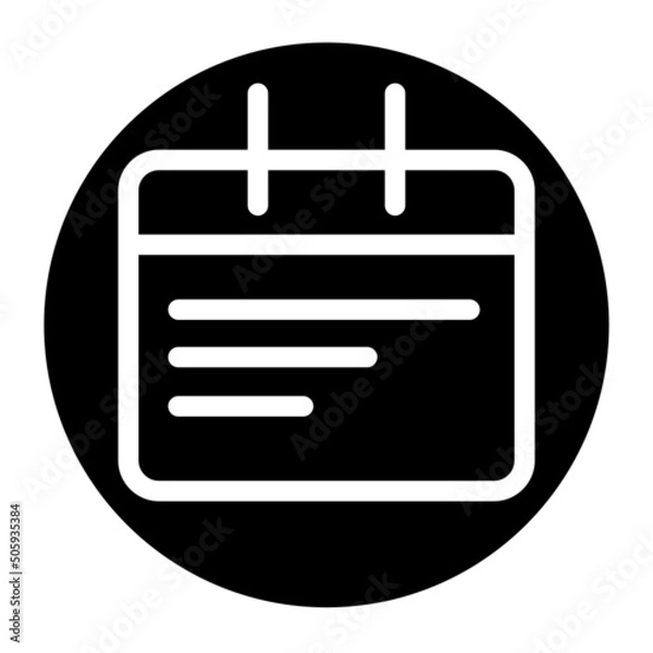 Fototapeta date icon