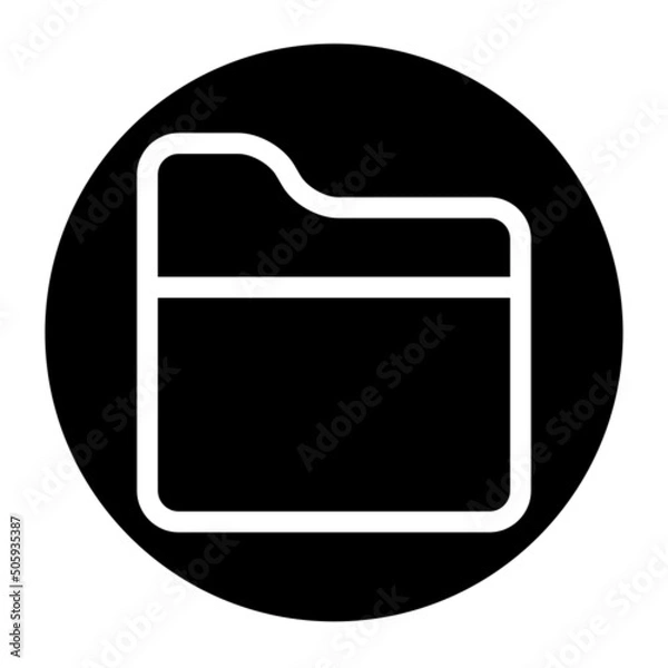 Fototapeta folder icon