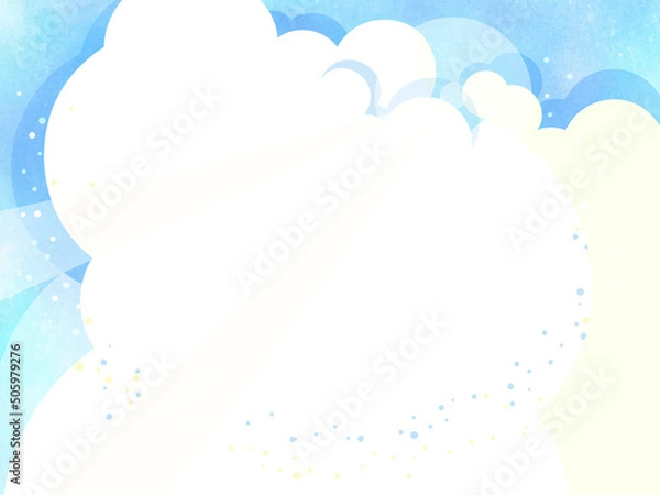 Obraz 夏の空のフレーム