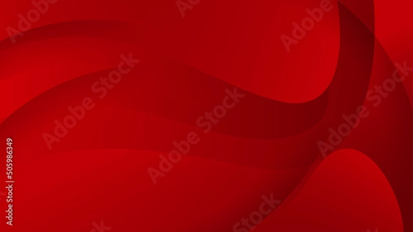 Obraz abstract red background minimal, abstract creative overlap digital background, modern landing page concept vector.