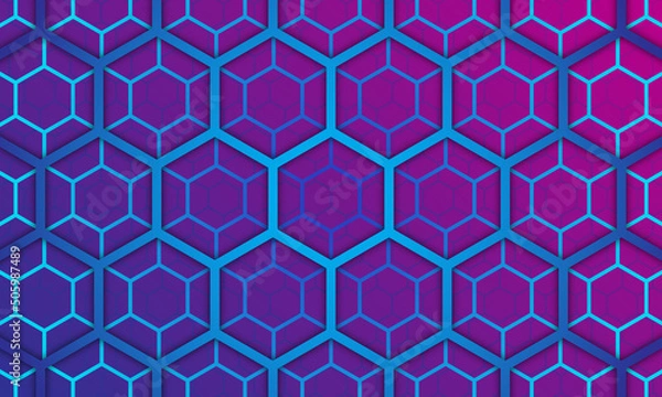 Fototapeta seamless geometric pattern with shapes