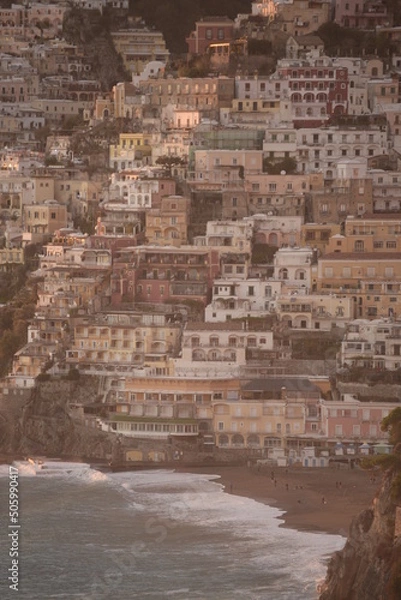 Obraz positano spiaggia