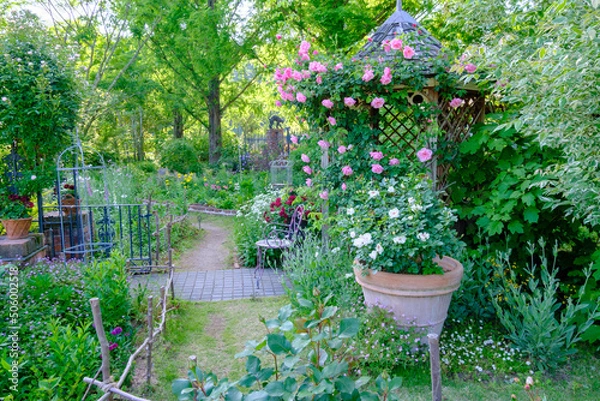 Fototapeta ローザンベリー多和田　バラの庭園