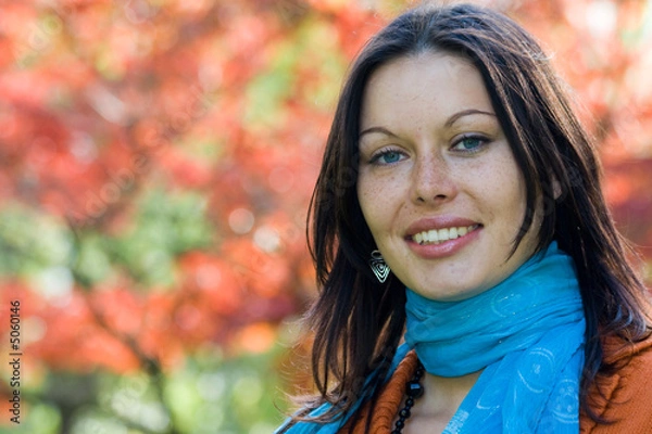 Obraz attractive woman