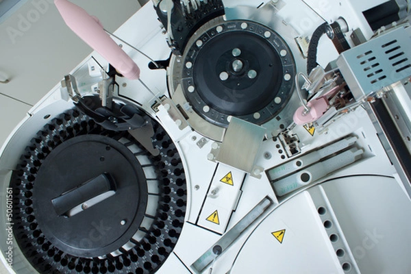 Fototapeta Lab analyzing equipment