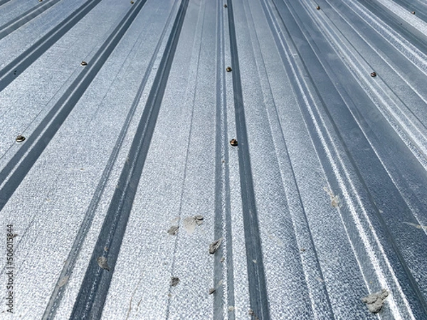 Obraz aluminium zinc roof