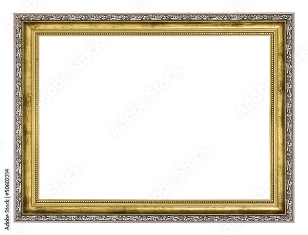 Obraz silver and gold frame