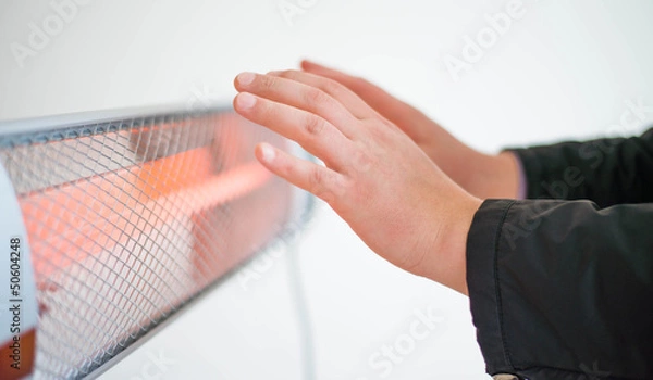 Obraz trying to get warm