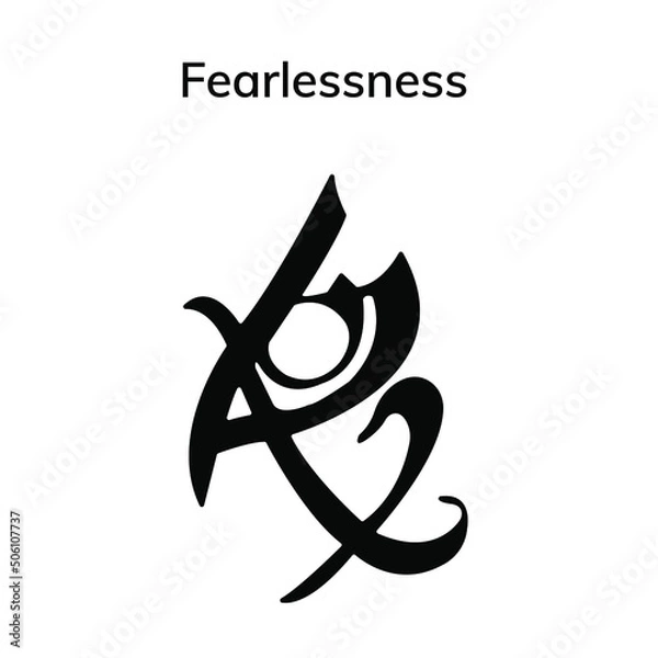 Obraz Good luck charms on white background
