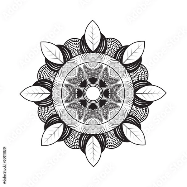 Obraz Mandala Template Design