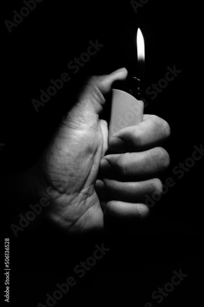 Obraz Eine Hand voll Licht 