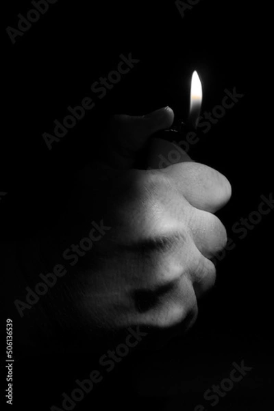 Obraz Eine Hand voll Licht 