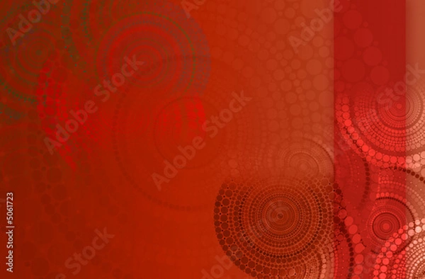 Obraz outback bg red 5