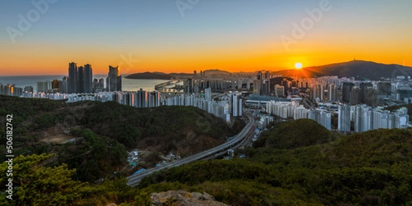 Obraz 부산 약수암 노을