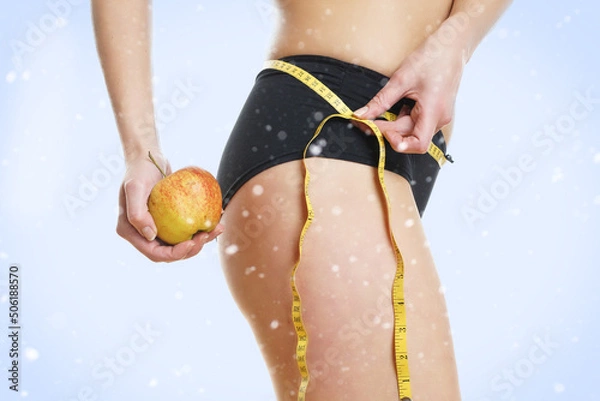 Obraz Abnehmen im Winter