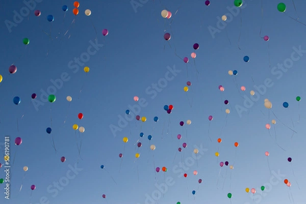 Obraz balloons in the sky